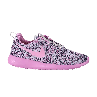 Pre-owned Nike Wmns Roshe Run Print In Grey