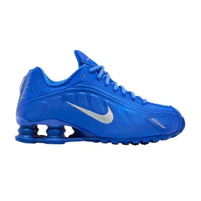 Pre-owned Nike Wmns Shox R4 'blue Woman Group'