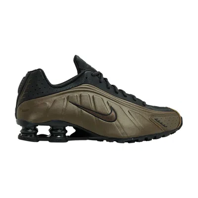 Pre-owned Nike Wmns Shox R4 'off Noir Ironstone' In Brown
