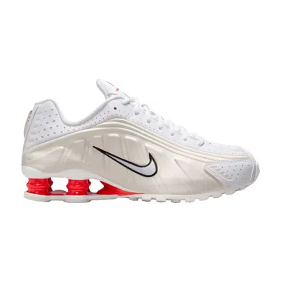 Pre-owned Nike Wmns Shox R4 'phantom Picante Red' | Cream | Women's Size 8