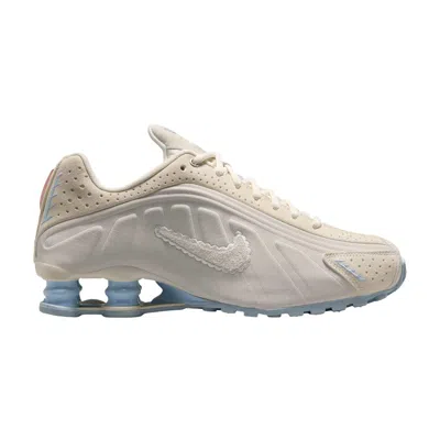Pre-owned Nike Wmns Shox R4 Se 'pale Ivory Ornate Swoosh' | Cream | Women's Size 7.5 In White