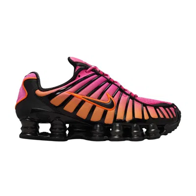 Pre-owned Nike Wmns Shox Tl Fade  'pinksicle/metallic Black/total Orange' | Women's Size 5