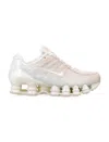Nike Shox Tl Pearlised Sneakers In White
