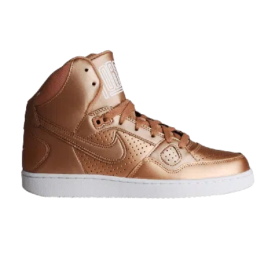 Pre-owned Nike Wmns Son Of Force Mid 'metallic Red Bronze'