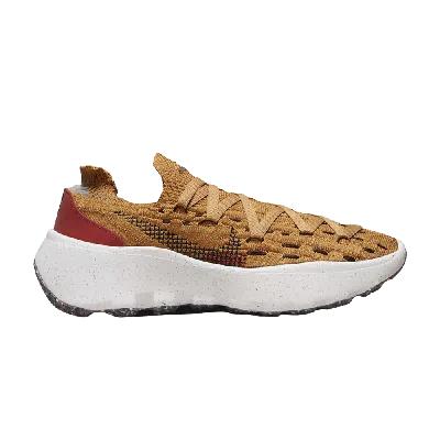 Pre-owned Nike Wmns Space Hippie 04 'wheat Dark Beetroot' In Brown