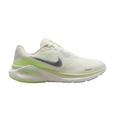 Pre-owned Nike Wmns Structure 26 'white Barely Volt' | Women's Size 7
