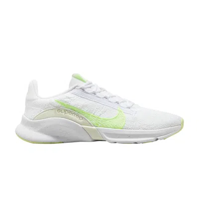 Pre-owned Nike Wmns Superrep Go 3 Flyknit Next Nature 'white Lime Blast'