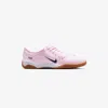 Nike T90 Patent Sneaker In Pink Foam  Midnight Navy  & White