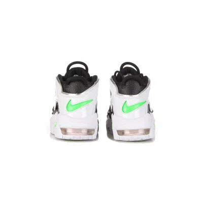Nike Wmns Uptempo Women's High Shoe In Black/summit White/metallic Silver