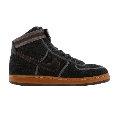 Pre-owned Nike Wmns Vandal Hi Inside Out In Black