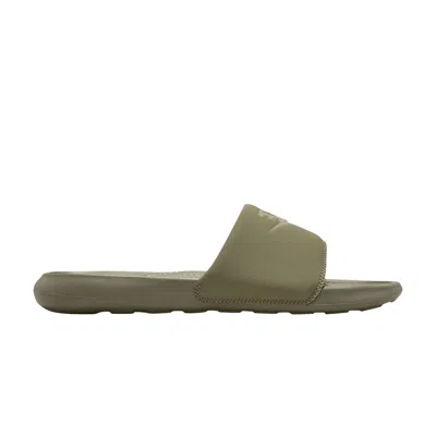 Pre-owned Nike Wmns Victori One Slide 'medium Olive' In Green
