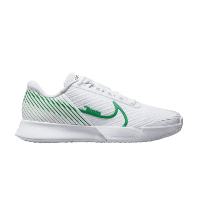 Pre-owned Nike Wmns Wmns Court Air Zoom Vapor Pro 2 'white Kelly Green'