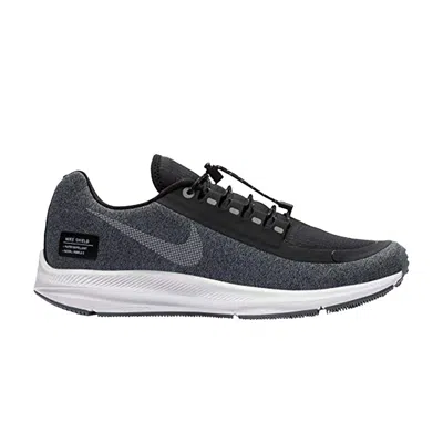 Pre-owned Nike Wmns Zoom Winflo 5 Run Shield 'black Metallic Silver' | Grey | Women's Size 5 In Gray