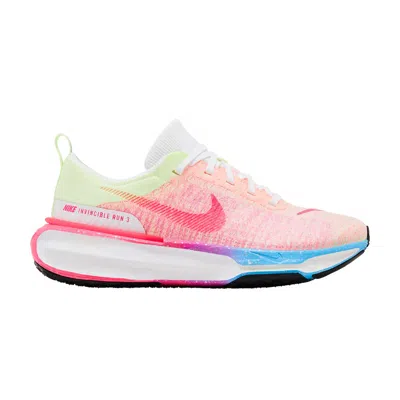 Pre-owned Nike Wmns Zoomx Invincible 3 'barely Volt Hyper Pink'