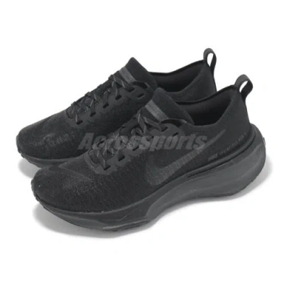 Pre-owned Nike Wmns Zoomx Invincible Run Fk 3 Black Anthracite Women Running Dr2660-007