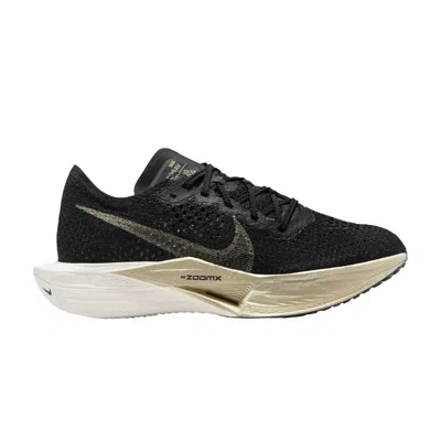 Pre-owned Nike Wmns Zoomx Vaporfly Next% 3 'black Metallic Gold Grain'