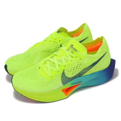 Pre-owned Nike Wmns Zoomx Vaporfly Next% 3 Fast Pack Women Racing Running Shoes Dv4130-700 In Yellow