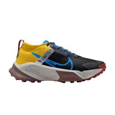 Pre-owned Nike Wmns Zoomx Zegama 'black Photo Blue Sulfur'