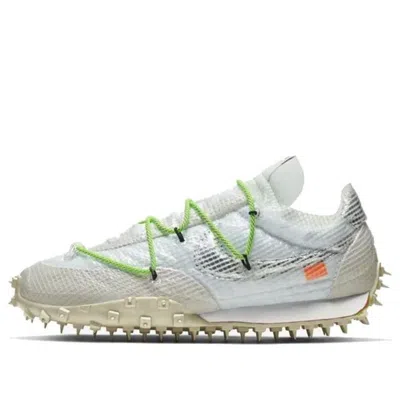 Nike (wmns) X Off-white Waffle Racer 'electric Green'