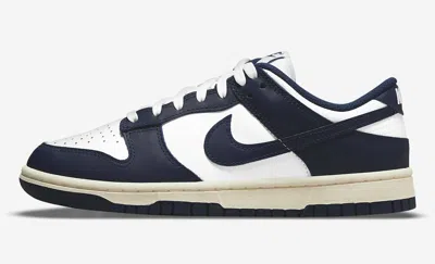 Pre-owned Nike Wms  Dunk Low Vintage Navy (w) Dd1503-115 - All Sizes - Free Shipping In Blue