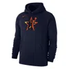 Nike Wnba 2025 All-star Weekend Club  Men's Fleece Pullover Hoodie In Blue