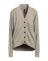Nike Woman Cardigan Khaki Size Xl Cotton, Elastane In Beige