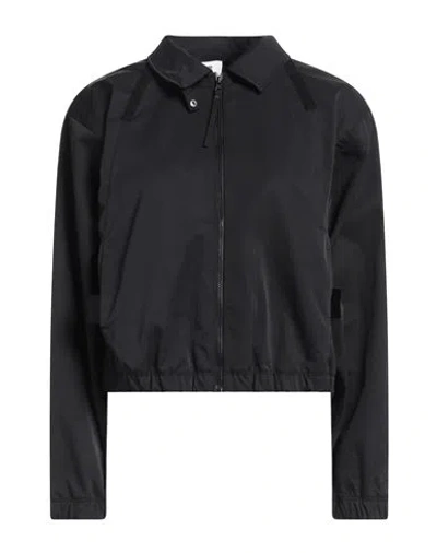 Nike Woman Jacket Black Size L Polyester
