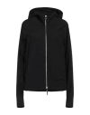 Nike Woman Jacket Black Size Xl Cotton, Nylon