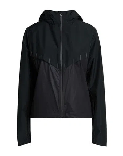 Nike Woman Jacket Black Size Xl Polyester