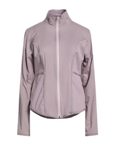 Nike Woman Jacket Lilac Size Xl Polyester, Nylon In Gold