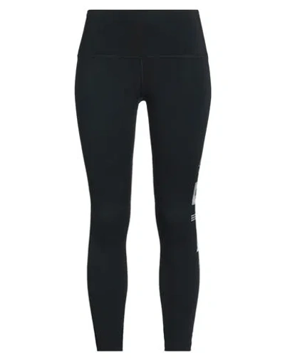 Nike Woman Leggings Black Size L Polyester, Elastane