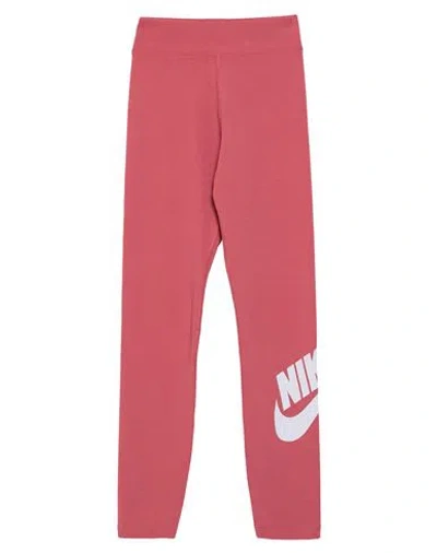 Nike Woman Leggings Pastel Pink Size Xs Cotton, Polyester, Elastane