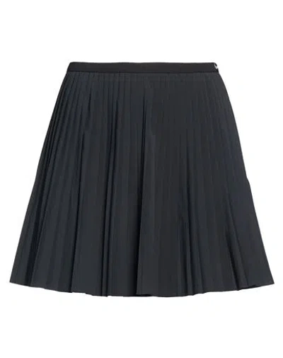 Nike Woman Mini Skirt Black Size M Polyester, Elastane