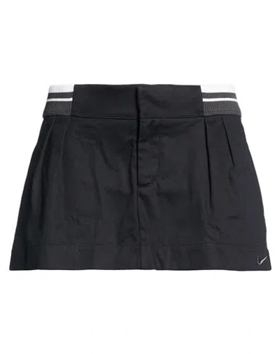 Nike Woman Mini Skirt Black Size S Cotton