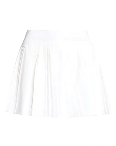 Nike Woman Mini Skirt White Size S Polyester