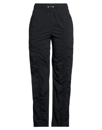 Nike Woman Pants Black Size M Cotton, Nylon, Elastane In Blue