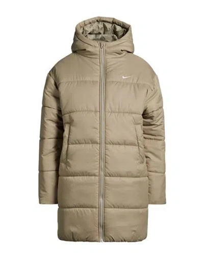 Nike Woman Puffer Sage Green Size M Polyester
