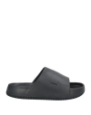 Nike Serene Contoured Open Toe Slides In Black
