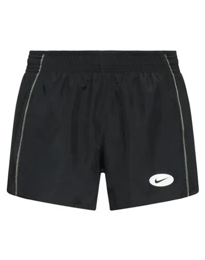 Nike Woman Shorts & Bermuda Shorts Black Size Xl Polyester