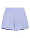 Nike Woman Shorts & Bermuda Shorts Light Purple Size L Polyester, Elastane