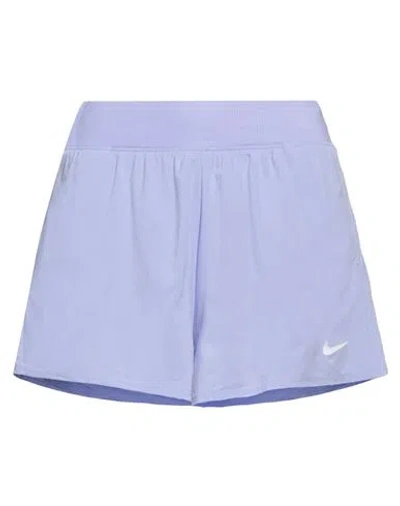 Nike Woman Shorts & Bermuda Shorts Light Purple Size Xs Polyester, Elastane In Purple