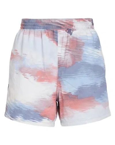 Nike Woman Shorts & Bermuda Shorts Slate Blue Size Xs Nylon