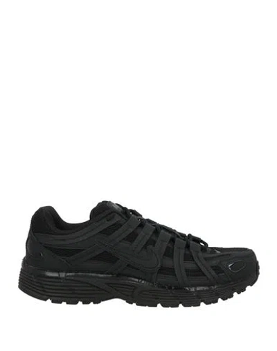Nike P-6000 Panelled Sneakers In Black