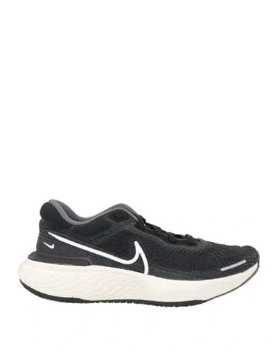 Nike Woman Sneakers Black Size 7.5 Textile Fibers