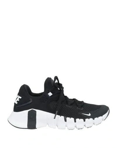 Nike Woman Sneakers Black Size 7.5 Textile Fibers