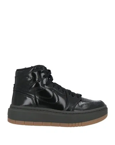 Nike Woman Sneakers Black Size 8 Leather