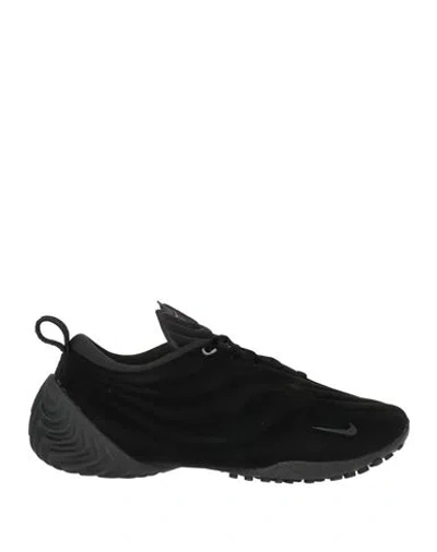 Nike Woman Sneakers Black Size 8 Synthetic Material