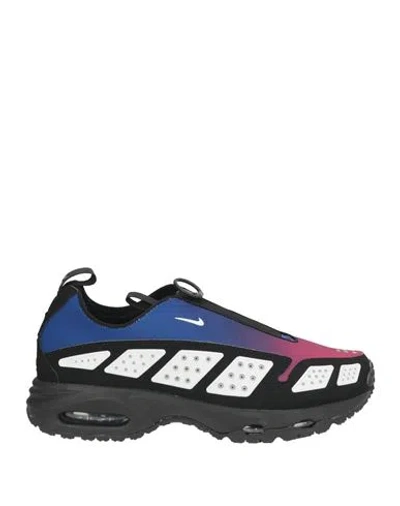 Nike Woman Sneakers Blue Size 8 Textile Fibers In Multi