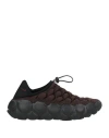 Nike Woman Sneakers Dark Brown Size 8 Textile Fibers
