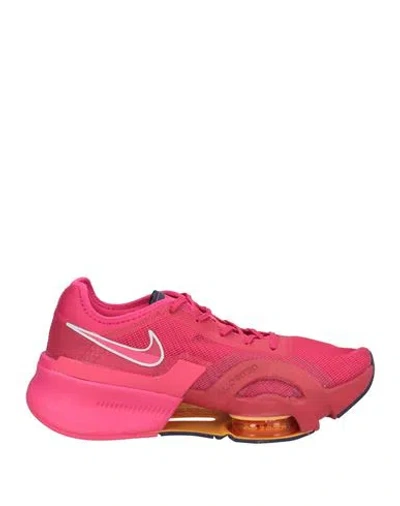 Nike Woman Sneakers Fuchsia Size 8 Textile Fibers In Pink